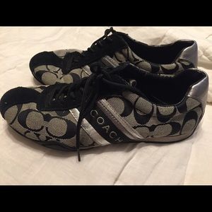 Never Worn Cute Coach Tennis Shoes-Size 6